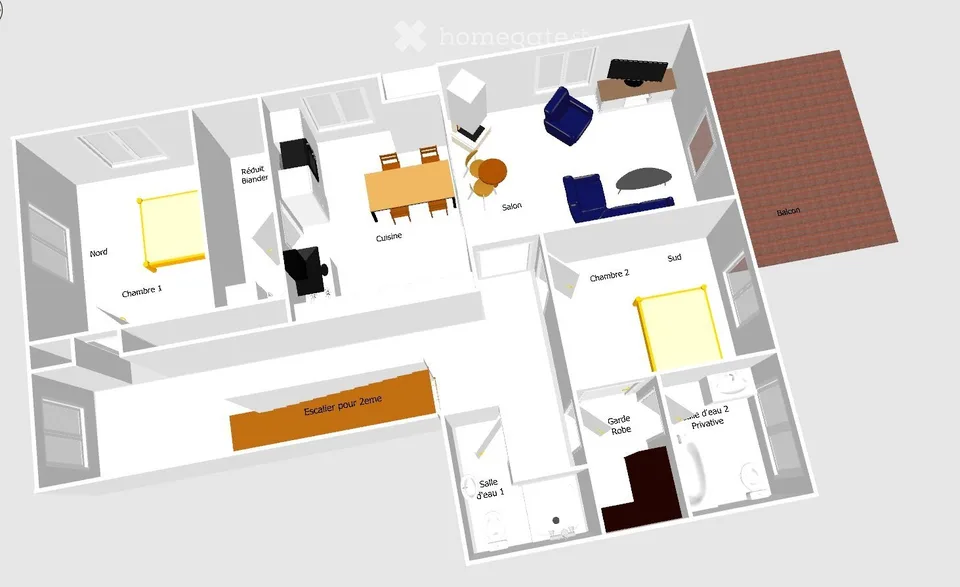 Geräumige 5½-Zimmer-Wohnung von 160m2 (6½-Zimmer)