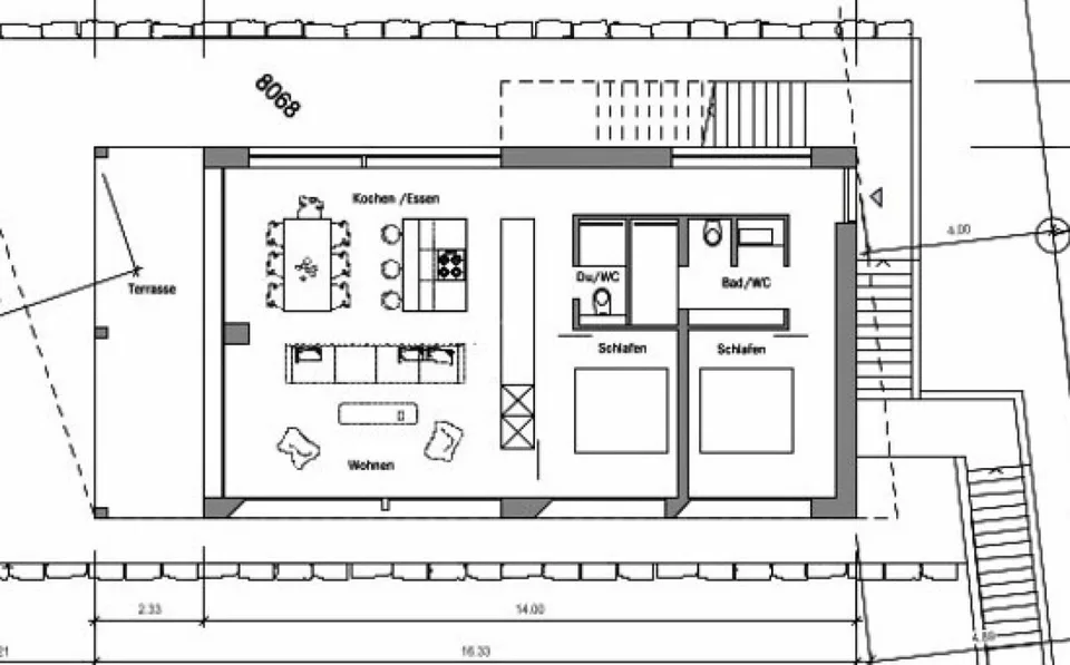 Appartement 3.5 pièces dans un immeuble neuf Gürgetsch