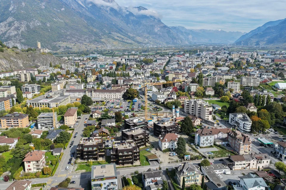 Posto auto in affitto a Martigny in garage sotterraneo