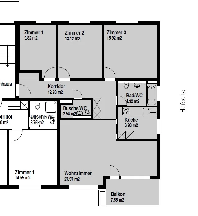 Helle, gemütliche 4.5-Zimmerwohnung – Foto 8 von 8