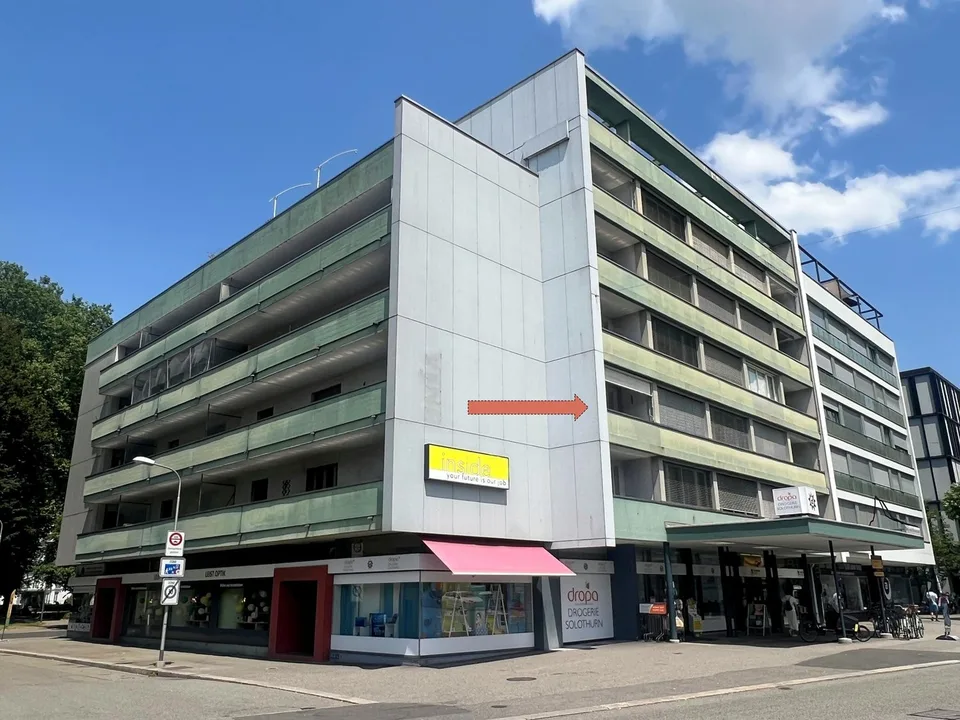 Spazi commerciali attraenti à total ca. 153 m², affitto parziale possibile