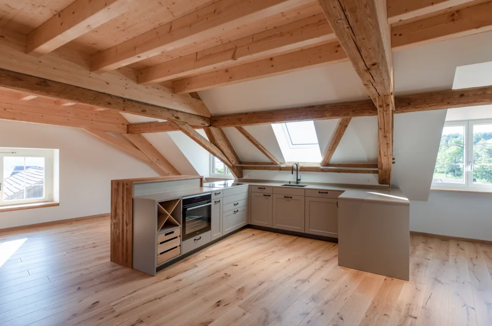 Charme trifft Moderne - Maisonette auf zwei Etagen mit Cheminée