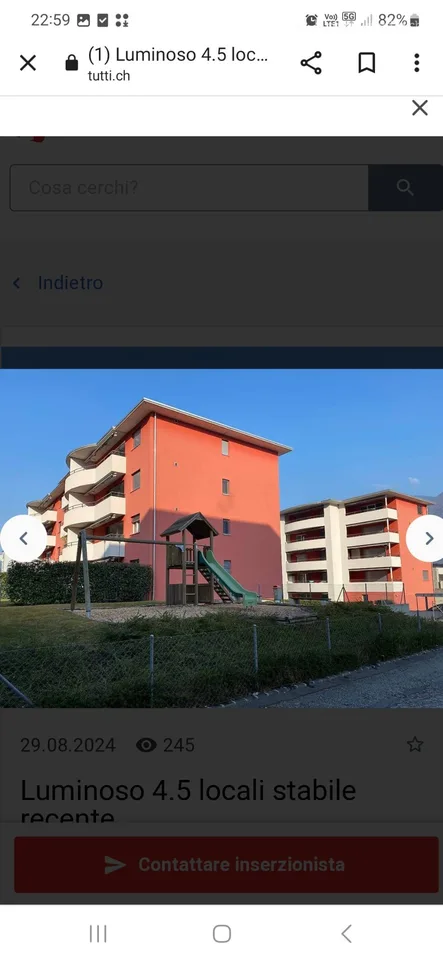Cerco subentrante per fine luglio