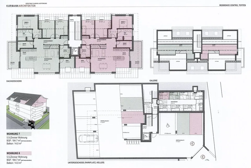VERKAUFT: 5.5- Zimmer Maisonette Wohnung mit Galerie – Foto 11 von 12
