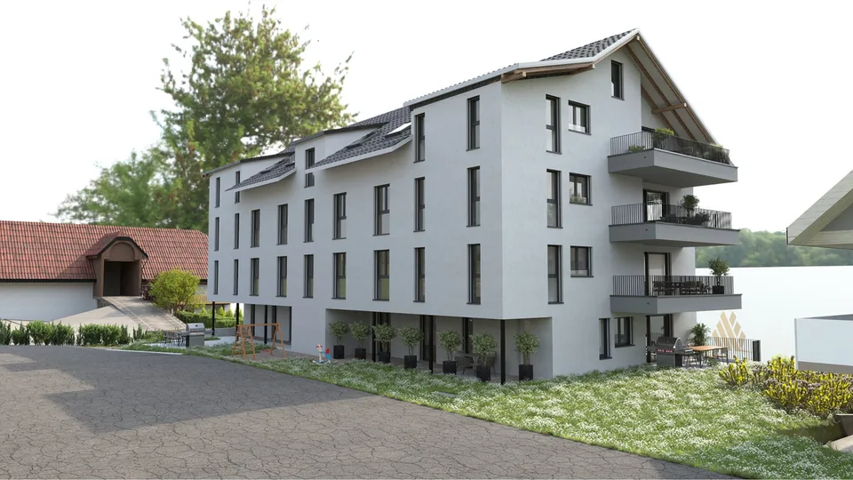 5.5- Zimmer Maisonette Wohnung mit Galerie und Süd - Dachterrasse