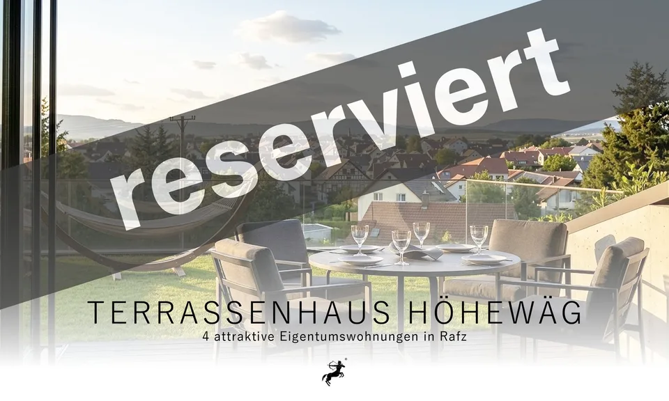 Terrassenhaus Höhewäg Rafz – Wohnung 4 – RESERVIERT