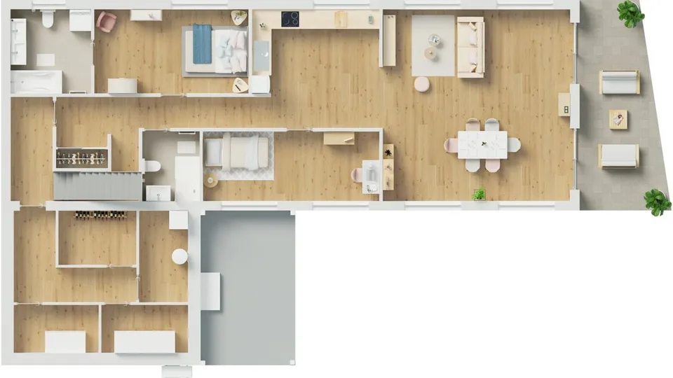 3 Zimmer Wohnung in Delémont – Foto 8 von 8
