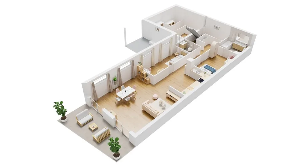 3 Zimmer Wohnung in Delémont – Foto 7 von 8