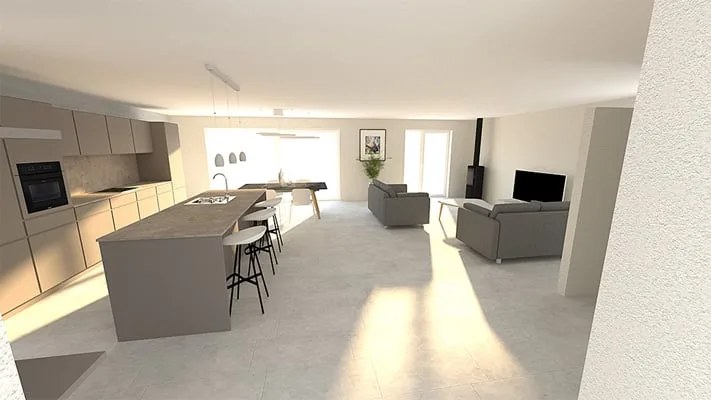 AUSSERGEWÖHNLICH ! Appartements von hohem Standard mit 3,5, 4,5 Zimmern und Dachgeschossen, ideal gelegen – Foto 6 von 16