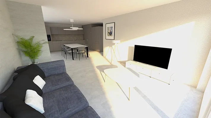 AUSSERGEWÖHNLICH ! Appartements von hohem Standard mit 3,5, 4,5 Zimmern und Dachgeschossen, ideal gelegen – Foto 15 von 16