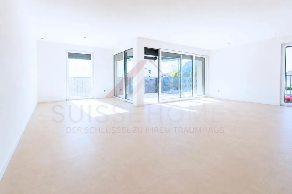 Leben mit Stil: Superbe 4.5-Zimmer-Wohnung in Düdingen mit schönen Volumen