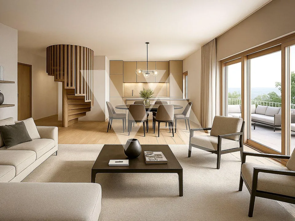 Zu verkaufen in Bau - Schönes Doppelstockapartment