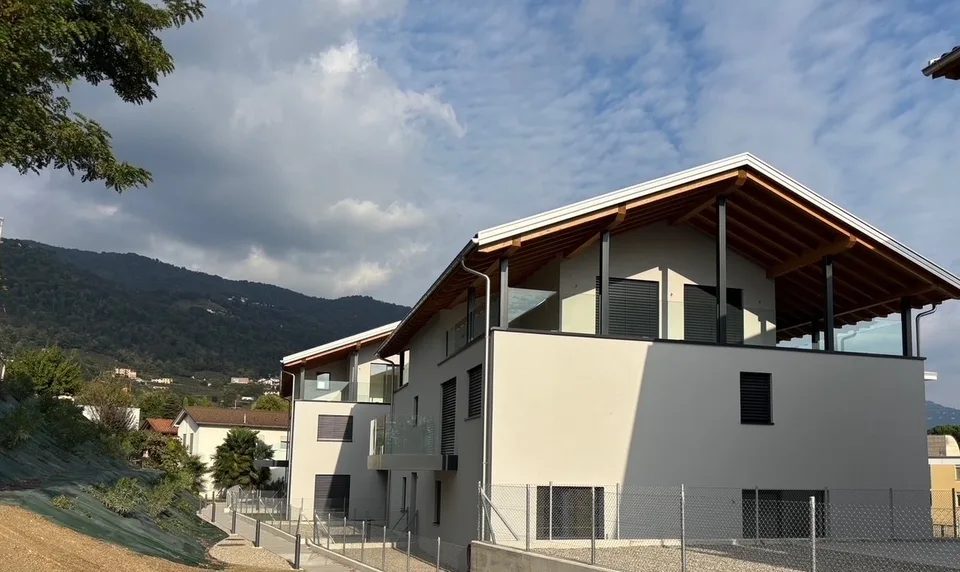 Appartamento con giardino a Morbio Inferiore
