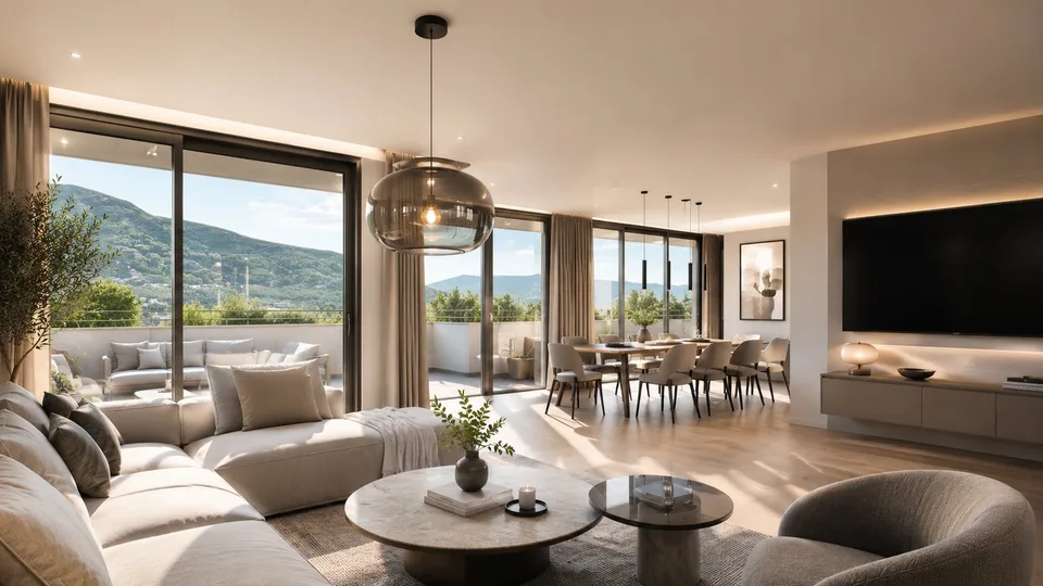 Appartamento esclusivo di 4,5 locali con terrazza e vista da sogno a Grellingen