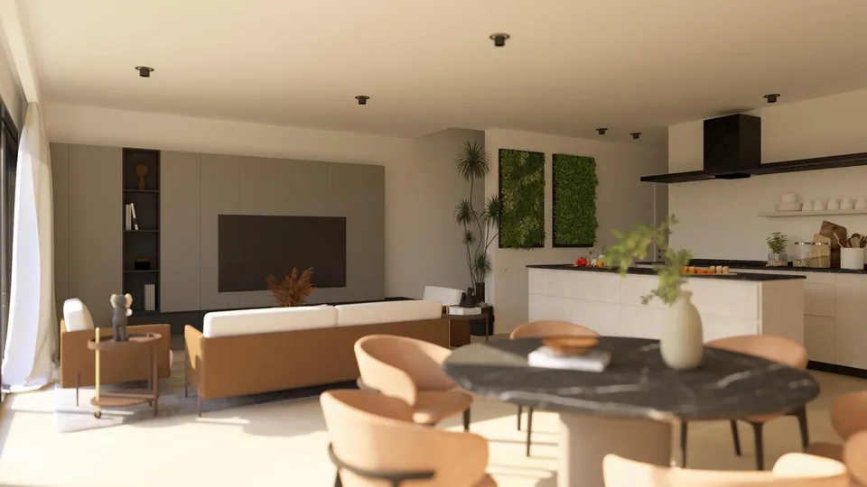 Villa jumelée neuve de 5.5 pièces avec jardin ? Chalais