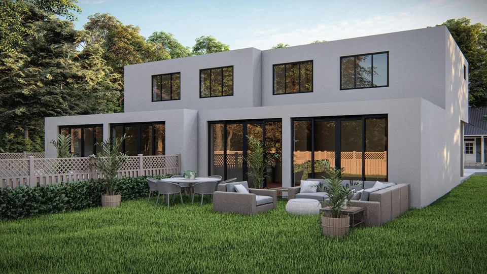 Villa jumelée neuve de 5.5 pièces avec jardin ? Chalais