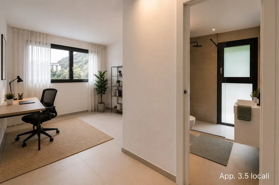 Luminose Wohnungen 2.5 und 3.5 Zimmer in Locarno – Neubau 2024 – Foto 11 von 15