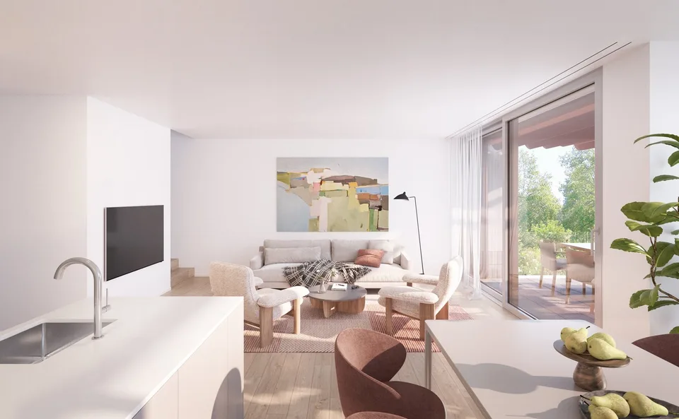 Neubau-Projektankündigung für 9 Doppel-Einfamilienhäuser