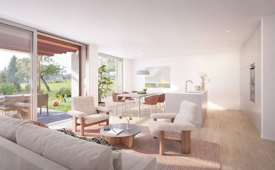 Neubau-Projektankündigung für 9 Doppel-Einfamilienhäuser