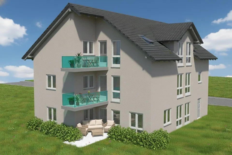 Appartamento nuovo di 5,5 locali in un edificio residenziale pianificato e permesso