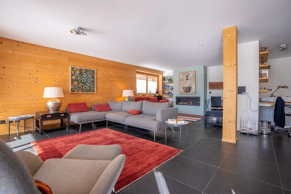 Luxuriöse Maisonettewohnung mit Ski-in/Ski-out, Garten und Abendsonne auf der Golmenegg – Foto 7 von 29