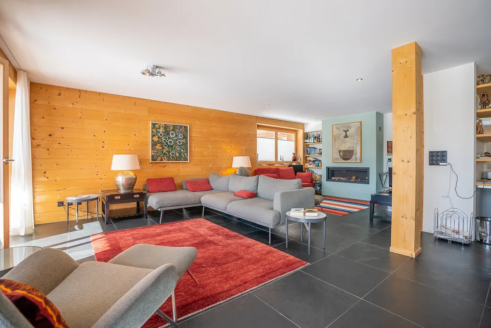 Luxuriöse Maisonettewohnung mit Ski-in/Ski-out, Garten und Abendsonne auf der Golmenegg – Foto 20 von 29