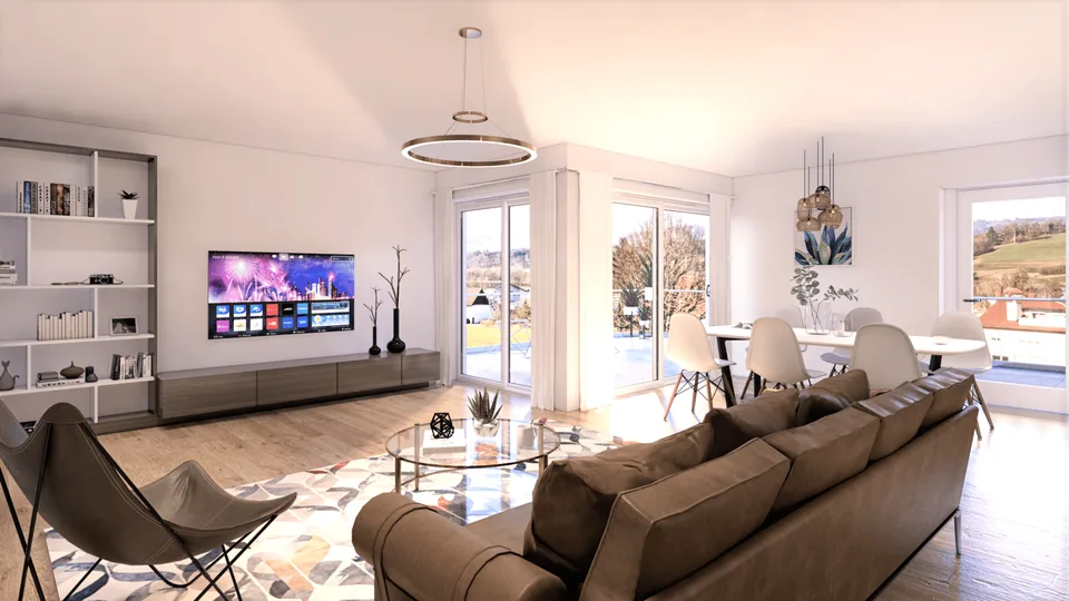 Prächtiges neues Attikapartment mit hohem Standard in PPE mit 3,5 Zimmern und Parkplatz im Garage – Foto 8 von 18