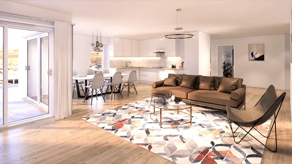 Prächtiges neues Attikapartment mit hohem Standard in PPE mit 3,5 Zimmern und Parkplatz im Garage – Foto 7 von 18