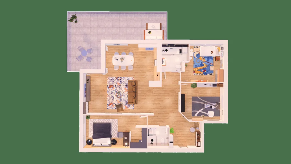 Prächtiges neues Attikapartment mit hohem Standard in PPE mit 3,5 Zimmern und Parkplatz im Garage – Foto 12 von 18