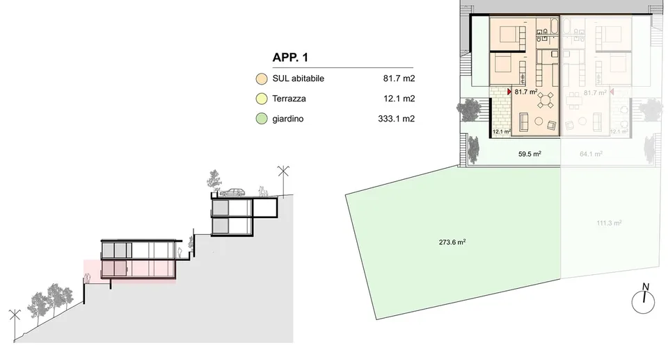Appartement 3,5 pièces avec jardin, neuf – photo 8 sur 8