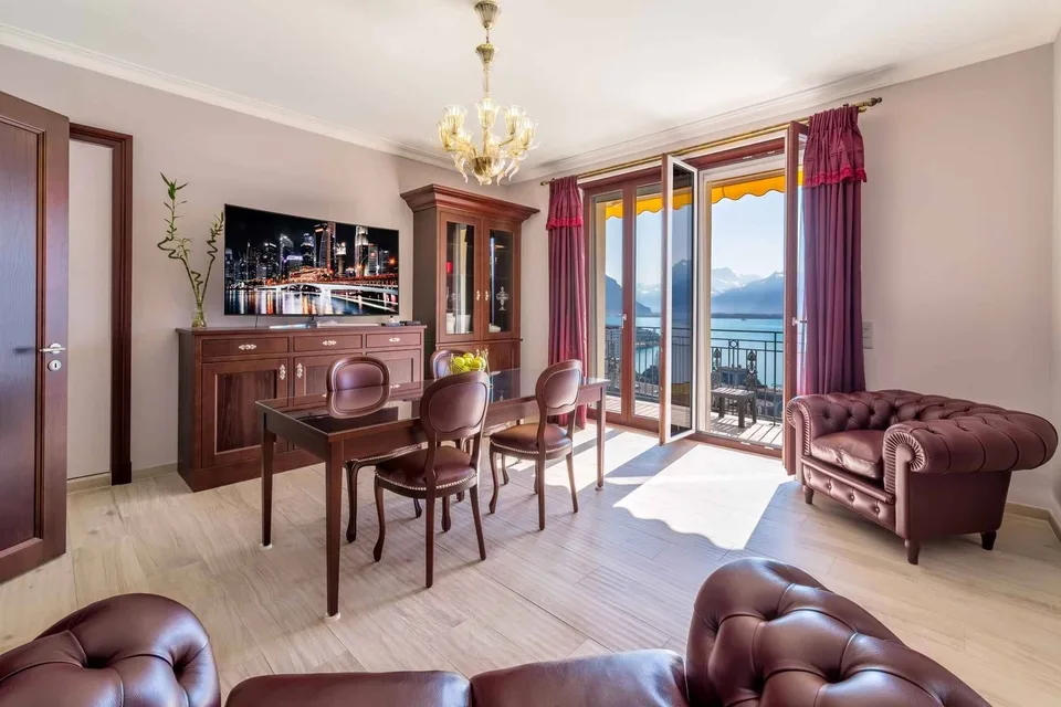 Prächtige 5.5-Zimmer-Wohnung in einer Prestigeresidenz zum Verkauf im Zentrum von Montreux – Foto 6 von 17