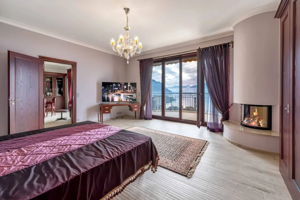 Prächtige 5.5-Zimmer-Wohnung in einer Prestigeresidenz zum Verkauf im Zentrum von Montreux – Foto 13 von 17
