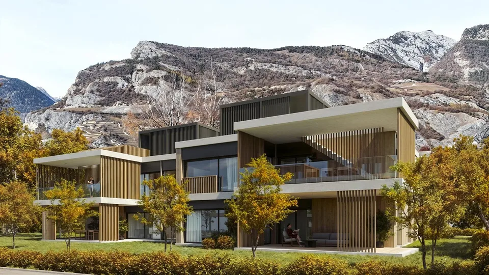 Appartement 4,5 pces de plain-pied avec grande terrasse