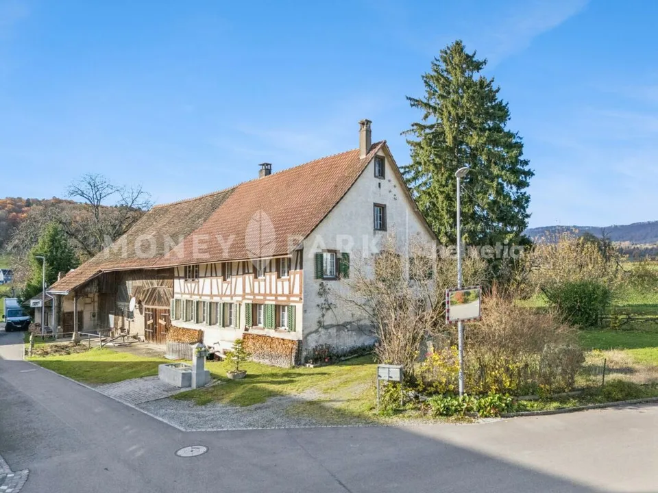Historischer 6.5-Zimmer-Bauernhof mit grossem Umschwung und viel Potenzial