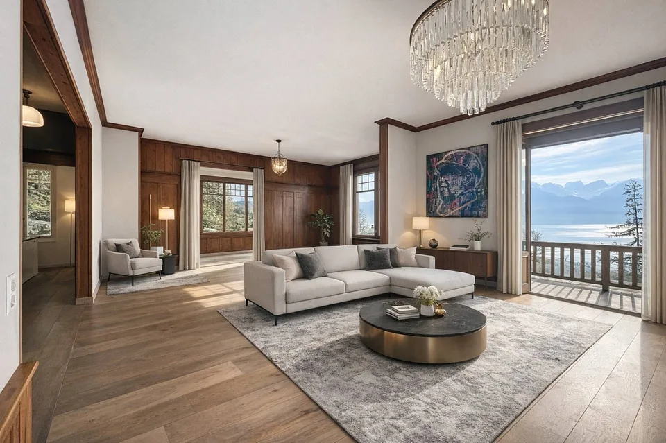 Propriété de charme dominant Montreux avec vue imprenable sur le lac