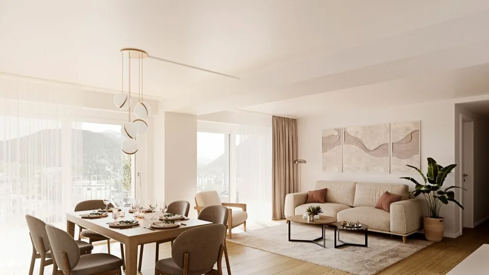 ZWEITWOHNUNG - 4.5-Zimmer-Wohnung Nr. 05 - Residence Promenade 136