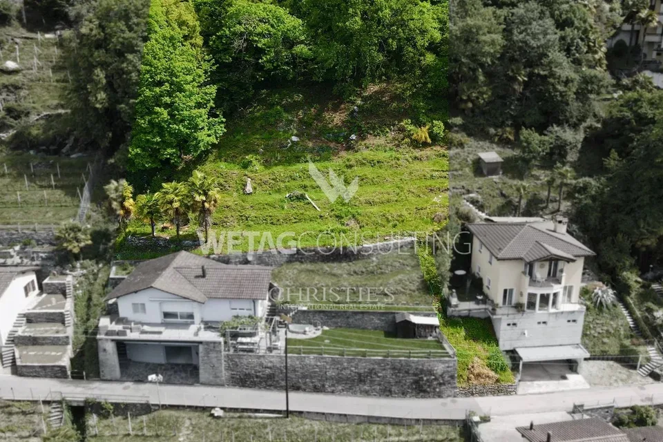 Bello terreno edificabile a Solduno con vista panoramica in vendita