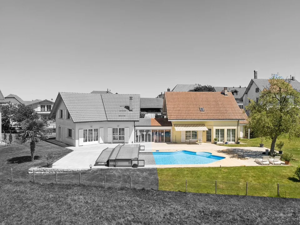 Villa individuelle avec annexes