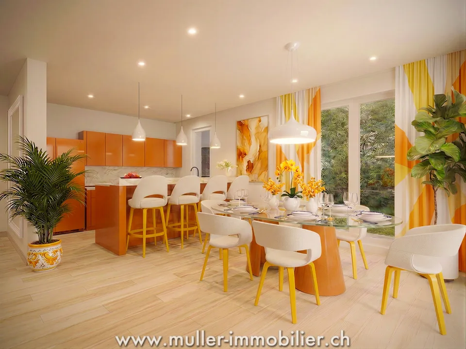Villa individuelle avec vue panoramique à Aigle