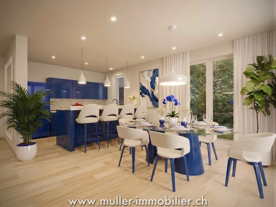 Villa individuelle avec vue panoramique à Aigle