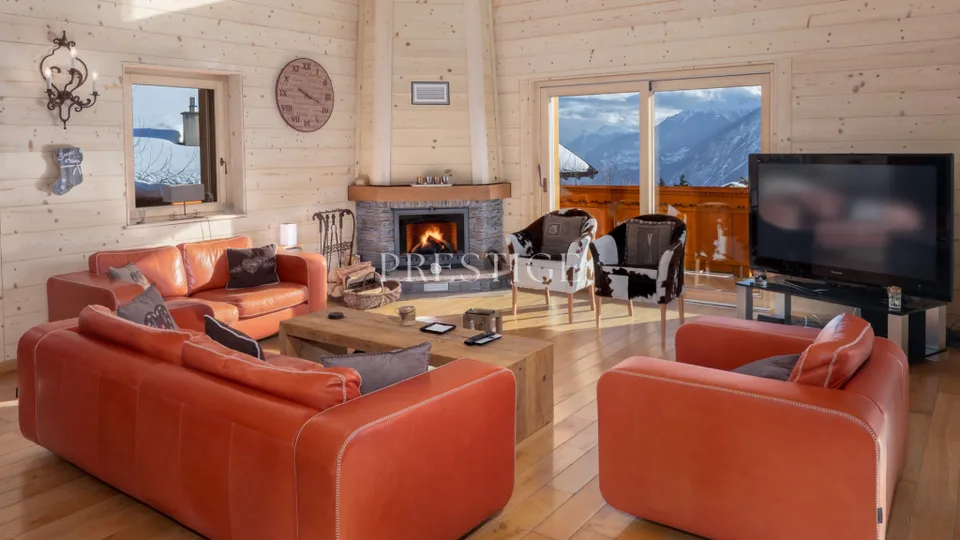 Ravissant 5.5pces à deux pas du centre de Crans-Montana