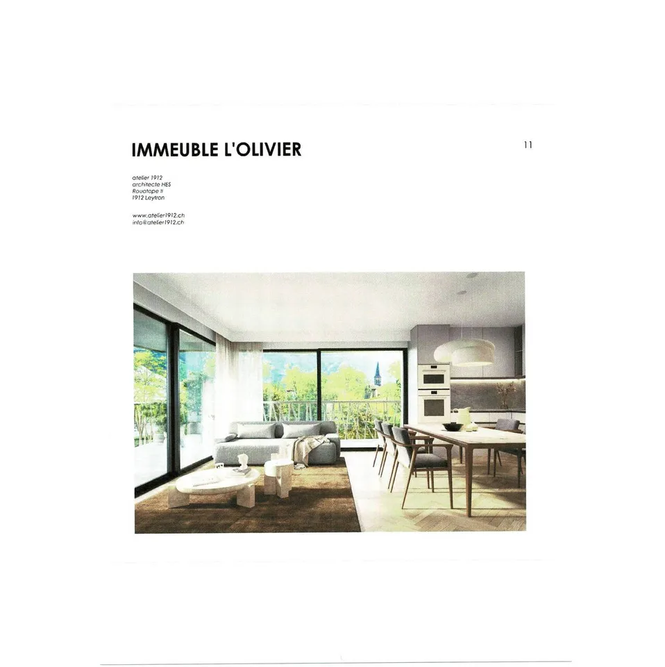 Lumineux et spacieux, appartement de  3.5 pièces à Leytron