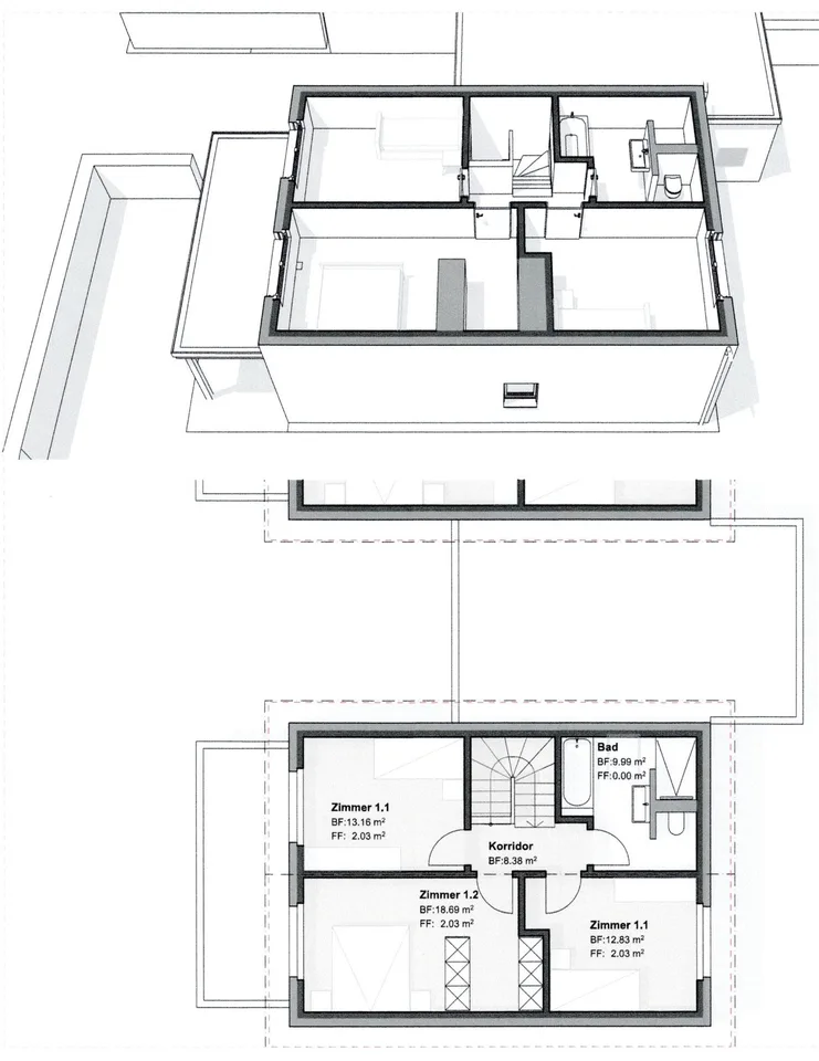 Kindergarten, Bus, Spielplatz in der Nähe. Perfekt für die Familie! Schule 3-4 Gehmin.