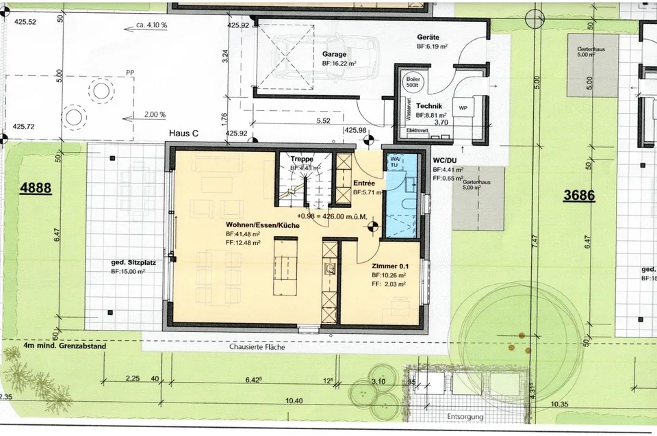 Kindergarten, Bus, Spielplatz in der Nähe. Perfekt für die Familie! Schule 3-4 Gehmin.