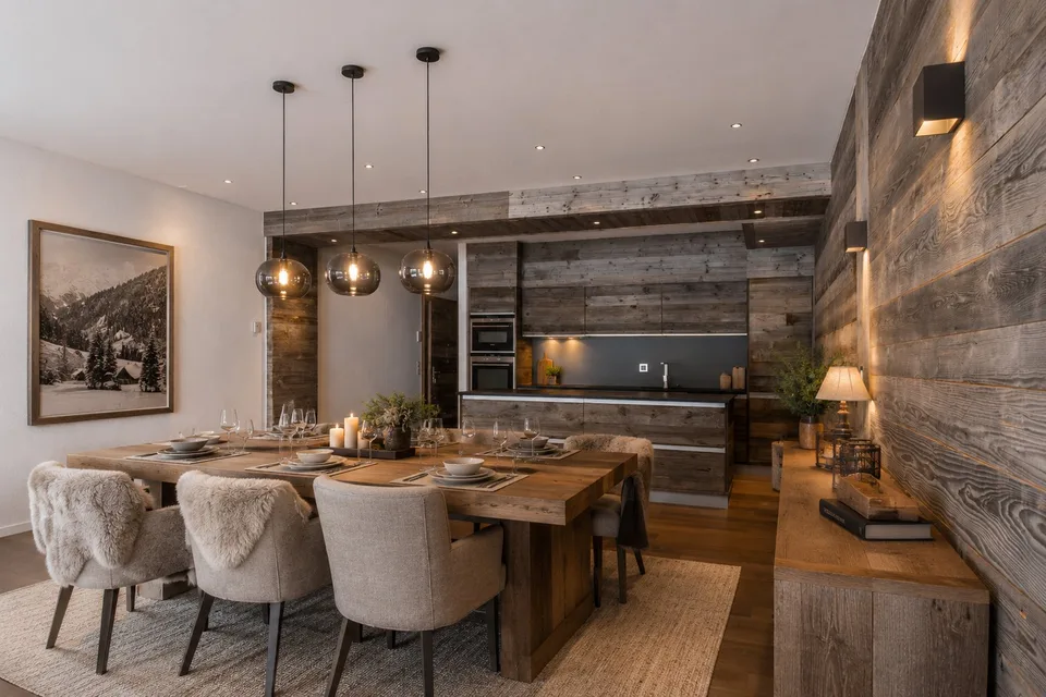 Magnifique appartement rénové avec grandes terrasses ski IN/OUT