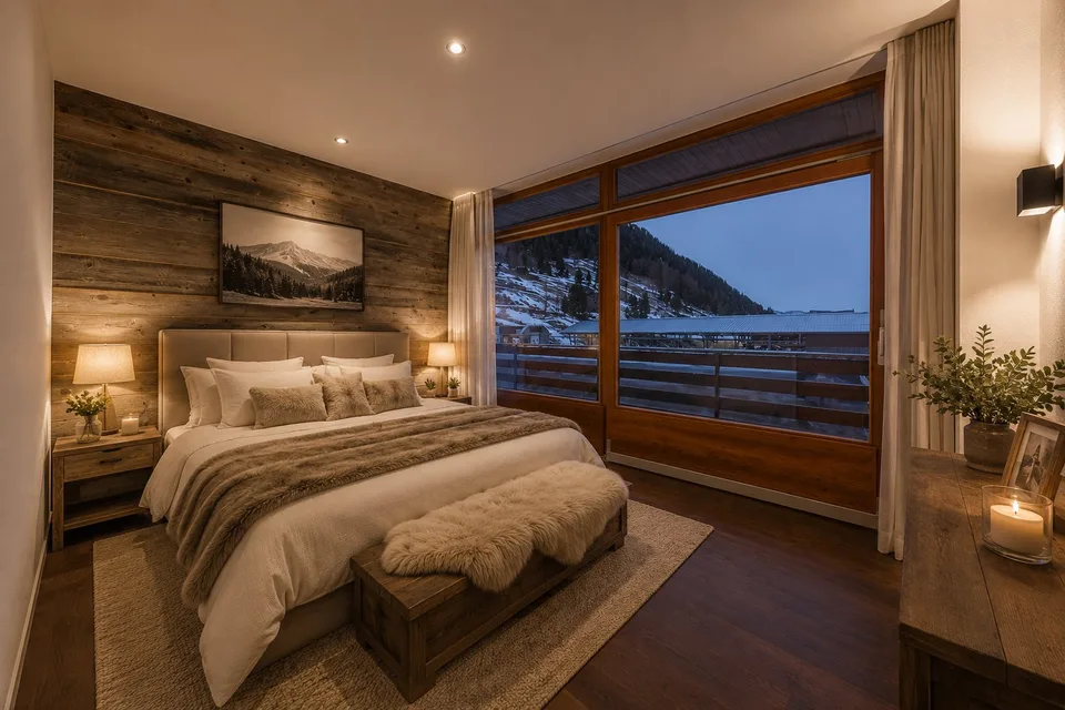 Magnifique appartement rénové avec grandes terrasses ski IN/OUT – photo 7 sur 11