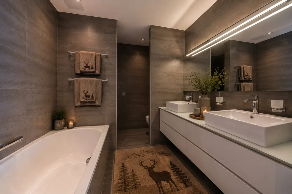 Magnifique appartement rénové avec grandes terrasses ski IN/OUT – photo 6 sur 11