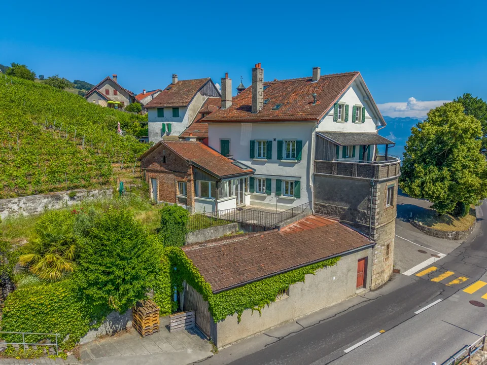 Ensemble historique à réinventer au coeur du Lavaux