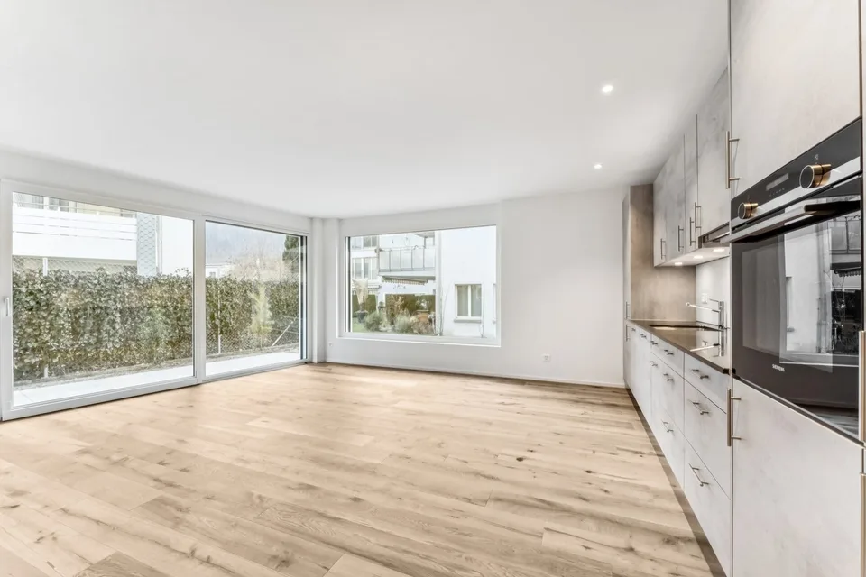 Moderne 2.5-Zimmer-Gartenwohnung in Hergiswil – Erstbezug sofort möglich