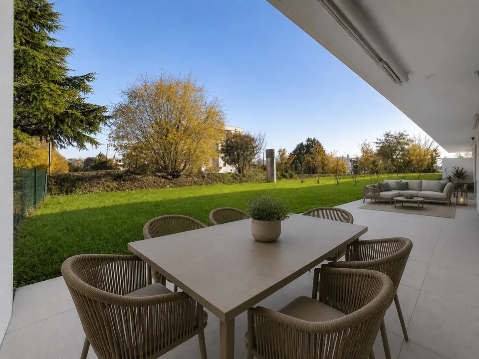Appartement neuf de 2,5 pièces avec terrasse et jardin privatif